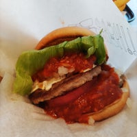 Photo taken at MOS Burger by Akku c. on 10/9/2022