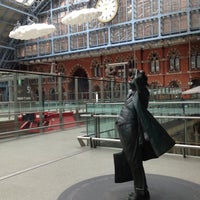 Photo taken at London St Pancras International Railway Station (STP) by lee on 5/14/2013