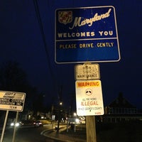 Photo taken at Maryland-DC Border Riggs Ave by Toby P. on 3/26/2013