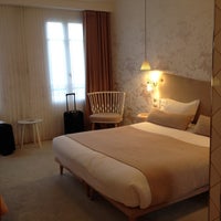Das Foto wurde bei Hôtel Le Lapin Blanc von Laura V. am 1/8/2016 aufgenommen