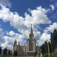 Photo taken at Lomonosov Moscow State University (MSU) by Ramin I. on 7/24/2017