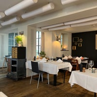 Photo taken at Restaurant Atelier im Teufelhof Basel by Antonio G. on 4/24/2023