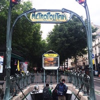 Photo taken at Métro Pigalle [2,12] by Juliet S. on 7/21/2015