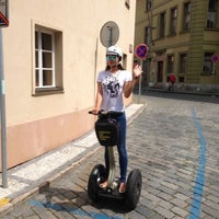 6/14/2013 tarihinde Alina I.ziyaretçi tarafından Prague Segway Tours'de çekilen fotoğraf