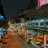 Photo taken at Silom Sky Walk by Цубаса М. on 2/26/2022