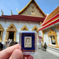 Photo taken at Wat Chana Songkhram by Цубаса М. on 1/2/2023