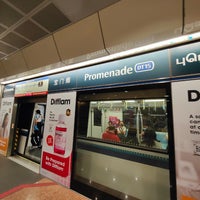 Photo taken at Promenade MRT Interchange (CC4/DT15) by Цубаса М. on 8/18/2022