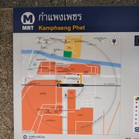 Photo taken at MRT Kamphaeng Phet (BL12) by Цубаса М. on 6/19/2022