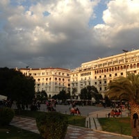 Photo taken at Aristotelous Square by Konstantinos I. on 4/21/2013