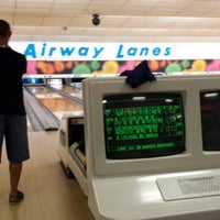 Photo taken at Airway Lanes Bowling Center by Sheri H. on 9/22/2013
