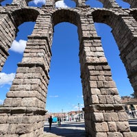 Photo taken at Aqueduct of Segovia by Trasan S. on 4/3/2024