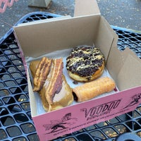 Photo taken at Voodoo Doughnut Too by K C. on 6/29/2023