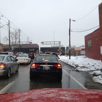 Photo taken at Railroad Crossing - New York &amp;amp; Pine by Michael S. on 12/31/2012