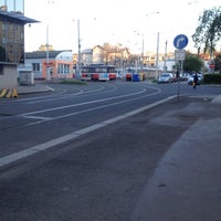 Photo taken at Vozovna Žižkov (tram) by Kateřina J. on 4/20/2016