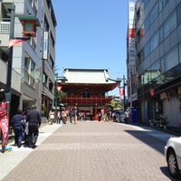 Photo taken at 神田明神参道 by Yoshiharu K. on 4/28/2013