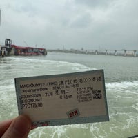 Photo taken at Macau Maritime Ferry Terminal by かろねっと on 1/23/2024