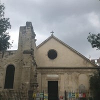 Photo taken at Église Saint-Julien-Le-Pauvre by Julio G. on 8/9/2018