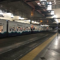 Photo taken at Downtown Seattle Transit Tunnel (DSTT) by Julio G. on 10/28/2017