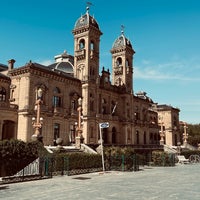 Photo taken at Ayuntamiento de San Sebastián / Donostiako Udala by Julio G. on 5/2/2023