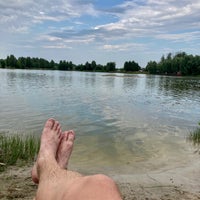 Photo taken at Озеро в Бучанском парке by Dmytro on 8/17/2021