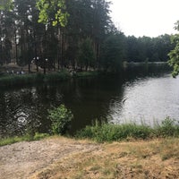Photo taken at Міський ставок by Artem L. on 6/23/2019
