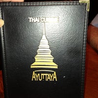 Foto scattata a Ayuttaya Thai Cuisine da Kathy C. il 9/11/2013