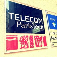 Photo taken at Télécom ParisTech by geoffrey d. on 1/15/2013
