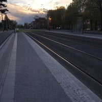 Photo taken at Ořechovka (tram) by Michaela K. on 4/27/2016