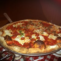 Photo taken at Lombardi&amp;#39;s Coal Oven Pizza by Julio B. on 3/31/2013