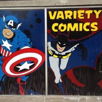 Photo taken at Variety Comics by Anthony C. on 6/5/2013