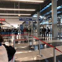 Photo taken at AA First Class Security Checkpoint by George C. on 10/14/2018