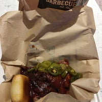 Photo taken at Dickey&amp;#39;s Barbeque Pit at Love Field by Cara Cara O. on 10/28/2020