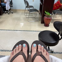 Photo taken at Queen Nails by Cara Cara O. on 5/24/2021