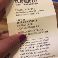 Photo taken at Teatro Dulcina by Sueni A. on 3/3/2018