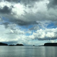 Photo taken at Departure Bay Beach by Charlotte K. on 4/15/2017