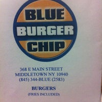 Снимок сделан в Blue Chip Burger пользователем Nathaniel J. 10/10/2012