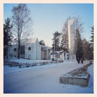 Photo taken at Myllypuron kirkko by Markus K. on 1/26/2014
