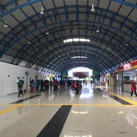 Photo taken at Stasiun Palmerah by Muhammad Dhito P. on 11/2/2021
