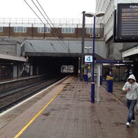 Photo taken at Platform 4 (E&#39;bound Elizabeth Line) by Jon B. on 10/8/2012