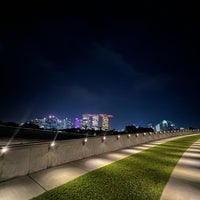 Photo taken at Marina Barrage by JANICE💯 on 10/21/2023