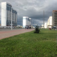 Photo taken at Станция метро «Грушевка» by дмитрий г. on 7/14/2019