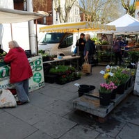 Photo taken at Swiss Cottage Farmers&amp;#39; Market by Benjamin E. on 4/18/2018