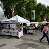 Photo taken at Swiss Cottage Farmers&amp;#39; Market by Benjamin E. on 8/15/2018