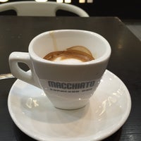 Photo taken at Macchiato Espresso Bar by Lisa W. on 2/27/2015