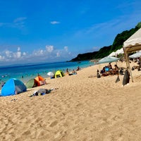 Photo taken at Odomari Beach by とおやま ㅤ. on 9/5/2021