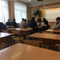 Photo taken at Школа № 483 by Babek O. on 4/24/2018