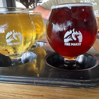 Photo taken at Fire Maker Brewing Company by Karen P. on 7/8/2023