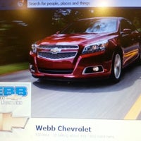 รูปภาพถ่ายที่ Webb Chevrolet Oak Lawn โดย Joe S. เมื่อ 1/2/2013
