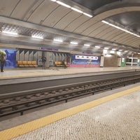 Photo taken at Metro Olivais [VM] by Ste S. on 3/14/2018