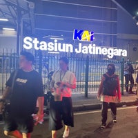 Photo taken at Stasiun Jatinegara by Rika D. on 5/2/2023